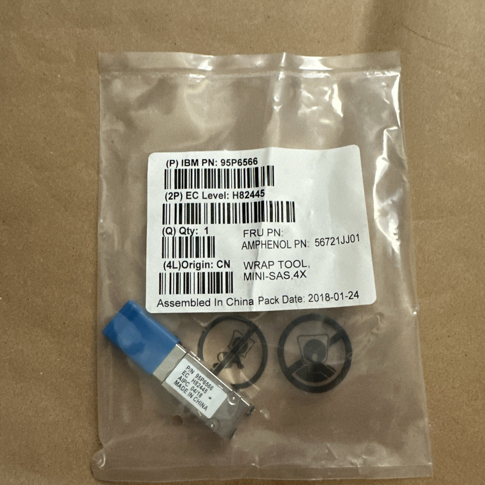 IBM Mini SAS Wrap Tool PN:95P6566