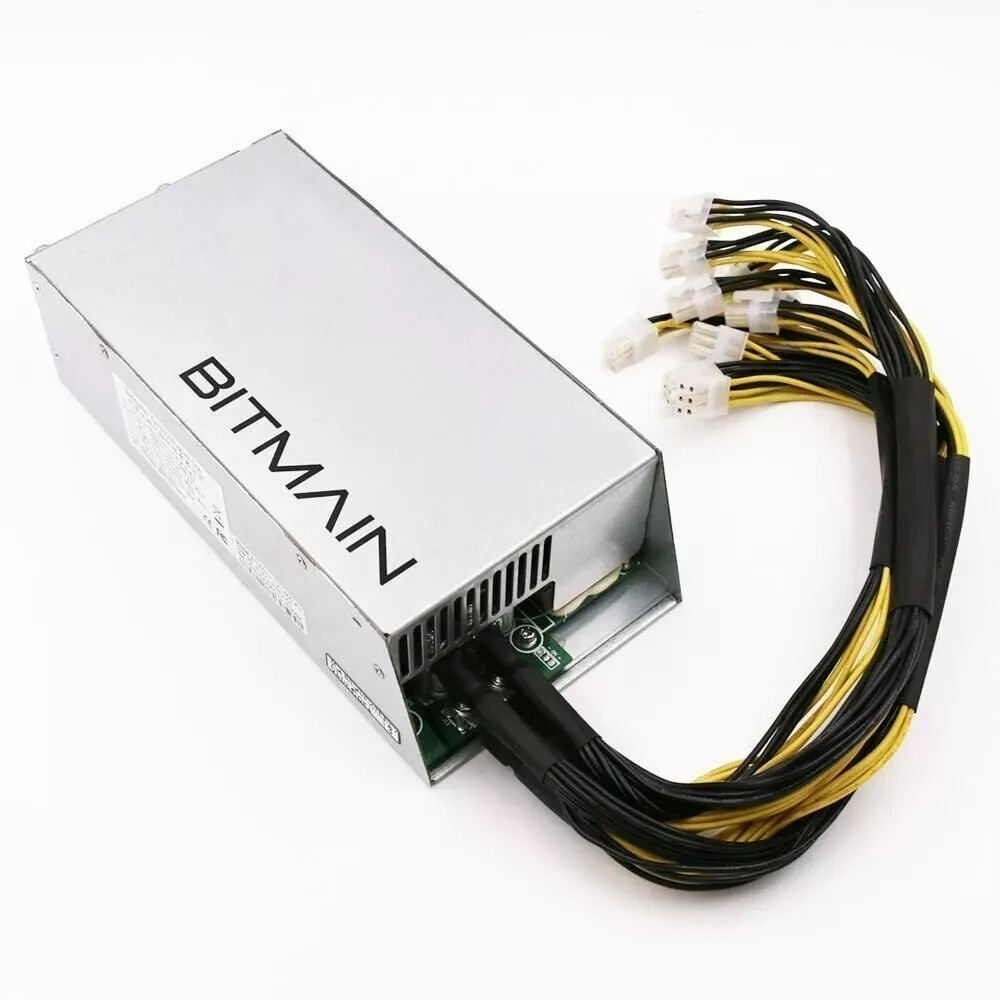 Bitmain Antminer APW3++ 1600W Power Supply for Antminer S9 L3+ D3 A3 S7 Z9