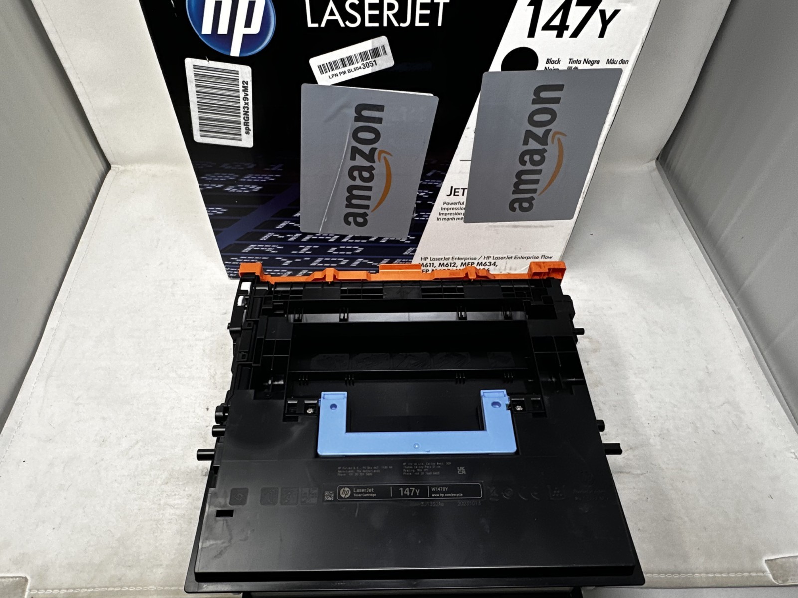 HP 147Y Black Extra High Yield Toner Cartridge (W1470Y) - Used