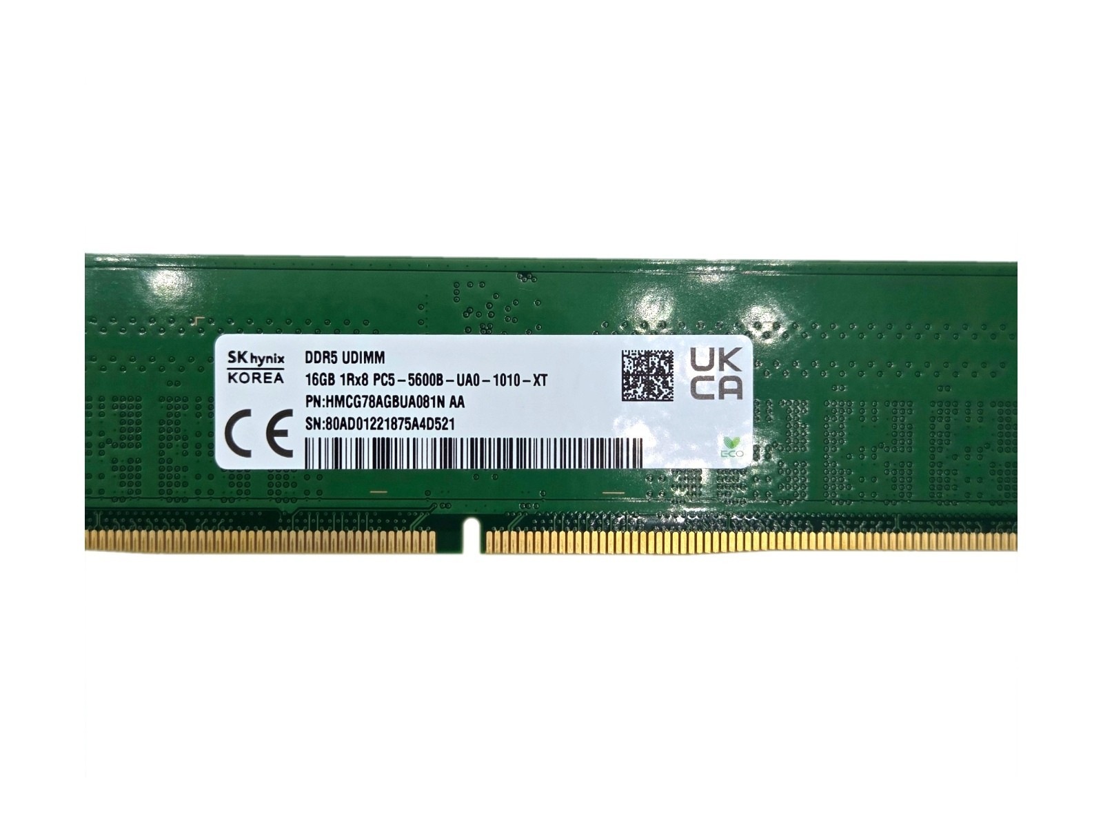 SKhynix 16GB DDR5 PC5-5600B PC Desktop Memory RAM   HMCG78AGBUA081N