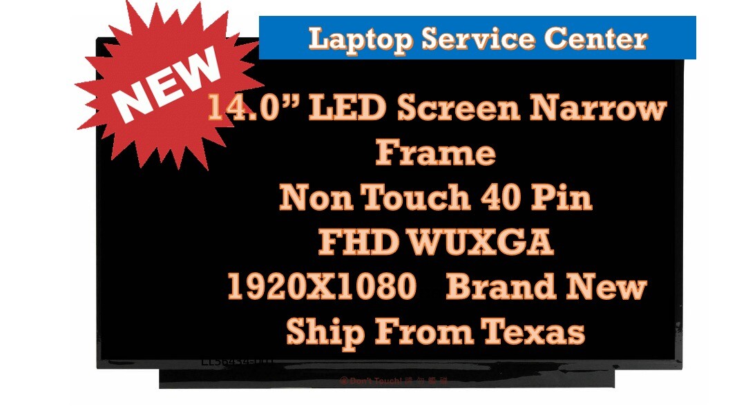 New P/N 936980-N32 120Hz 14" LCD Screen 1080P FHD eDP 40pins IPS Display Panel
