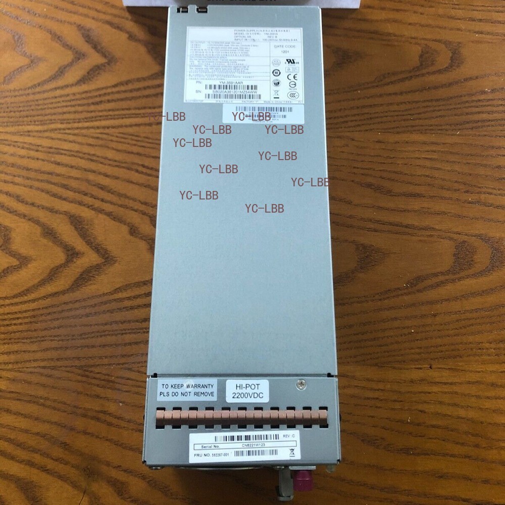 Server Power Supply 592267-001 7001540-J000 For HP P2000G3
