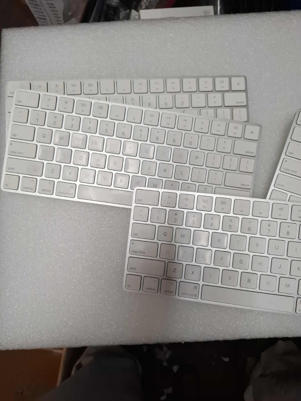 Lot 8x Apple Magic Keyboard (Lightning Port) with Touch ID A2449 MK293LL/A White