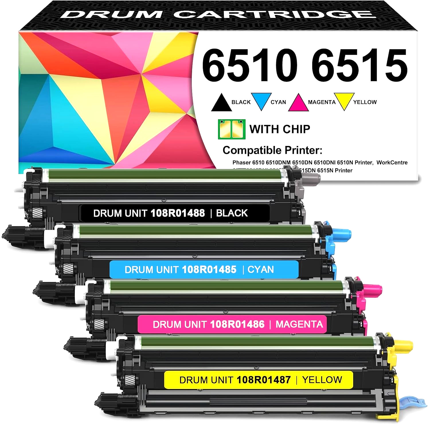 Drum Unit Replacement for Xerox 108R01420 Phaser 6510 WorkCentre 6515 Series