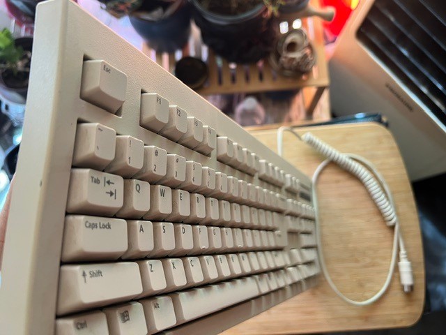 Vintage BTC 5140M PS2 5-Pin DIN Mechanical Keyboard FCC: E5XK8M104M10U