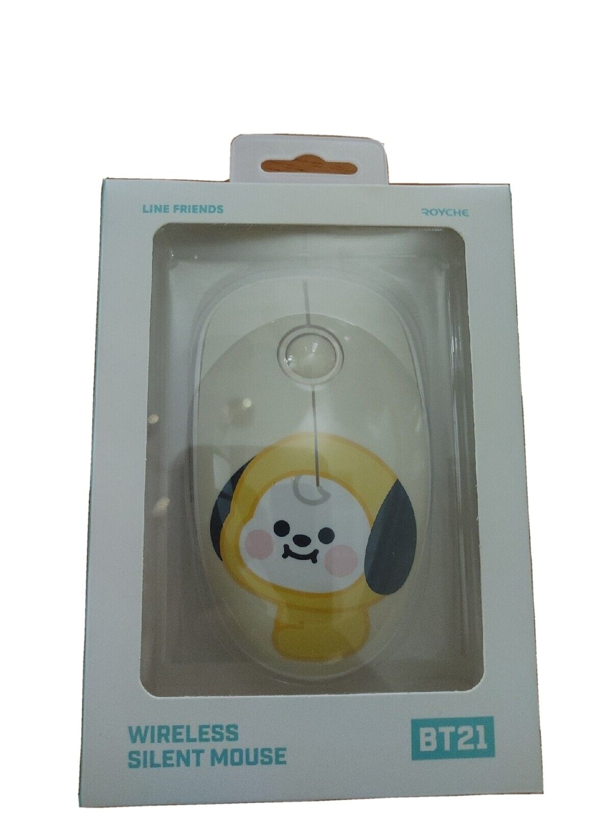 BTS BT21 Official Baby Chimmy Character Line Friends Wireless Silent Mouse 