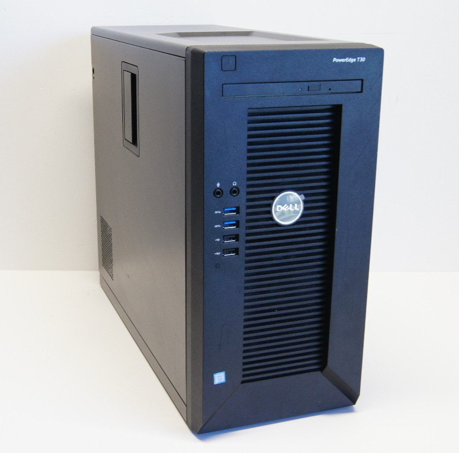 Dell PowerEdge T30 Tower Server Xeon E3-1225v5 8GB NO OS 4x 3.5" Tray 365w PSU