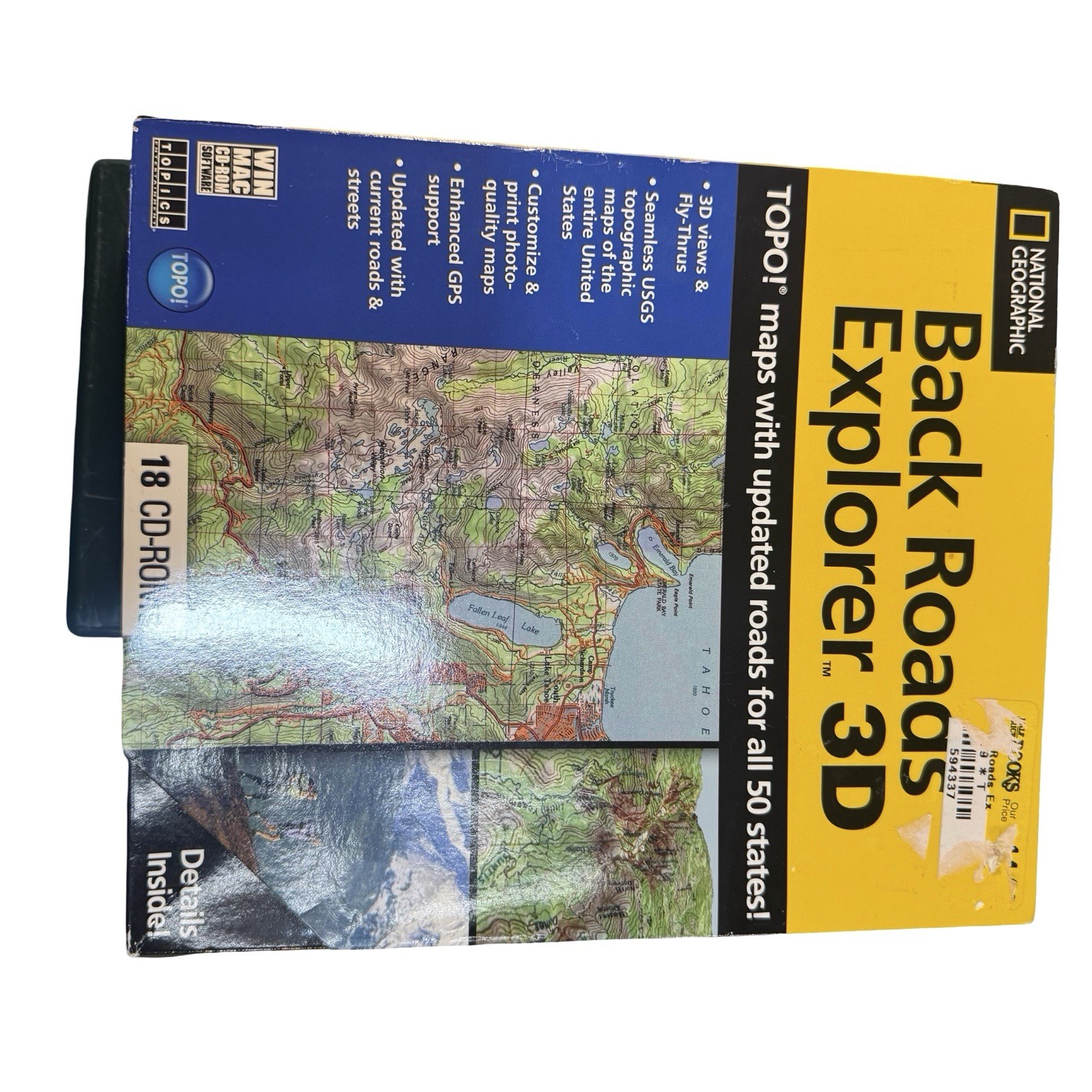 National Geographic Back Roads Explorer 3D Complete Set & National Parks Extra