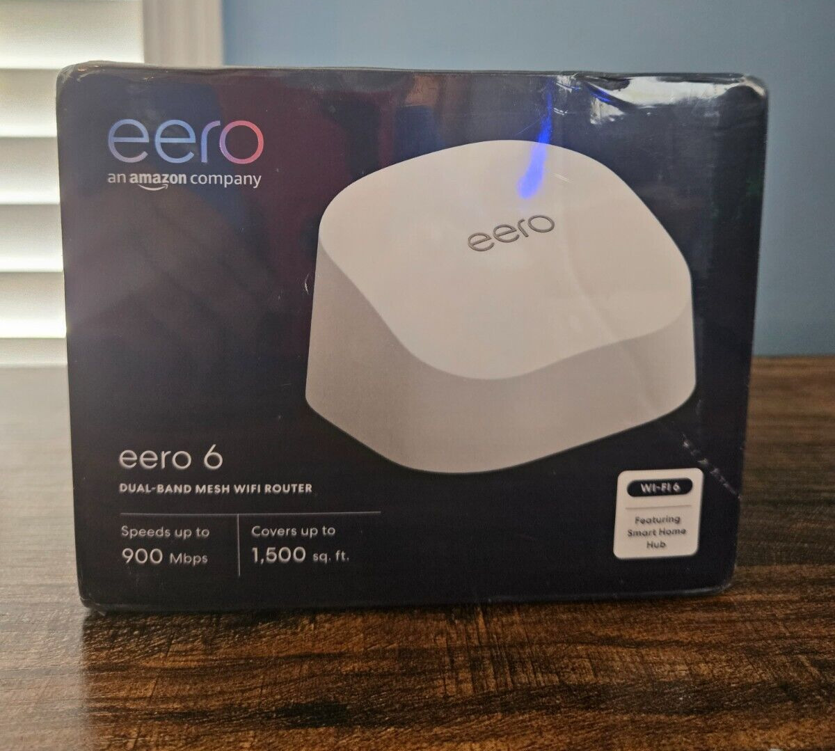 EERO 6 AX1800 Dual-Band Mesh Wi-Fi 6 Router (1-pack)  - NEW SEALED