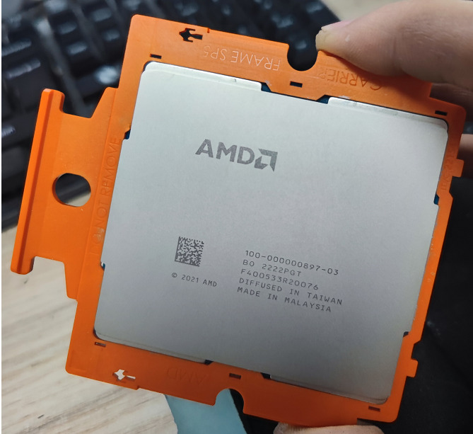 AMD Genoa EPYC 9334 QS Unlocked 2.55-3.5GHz 32 Cores 64 Threads CPU Processor