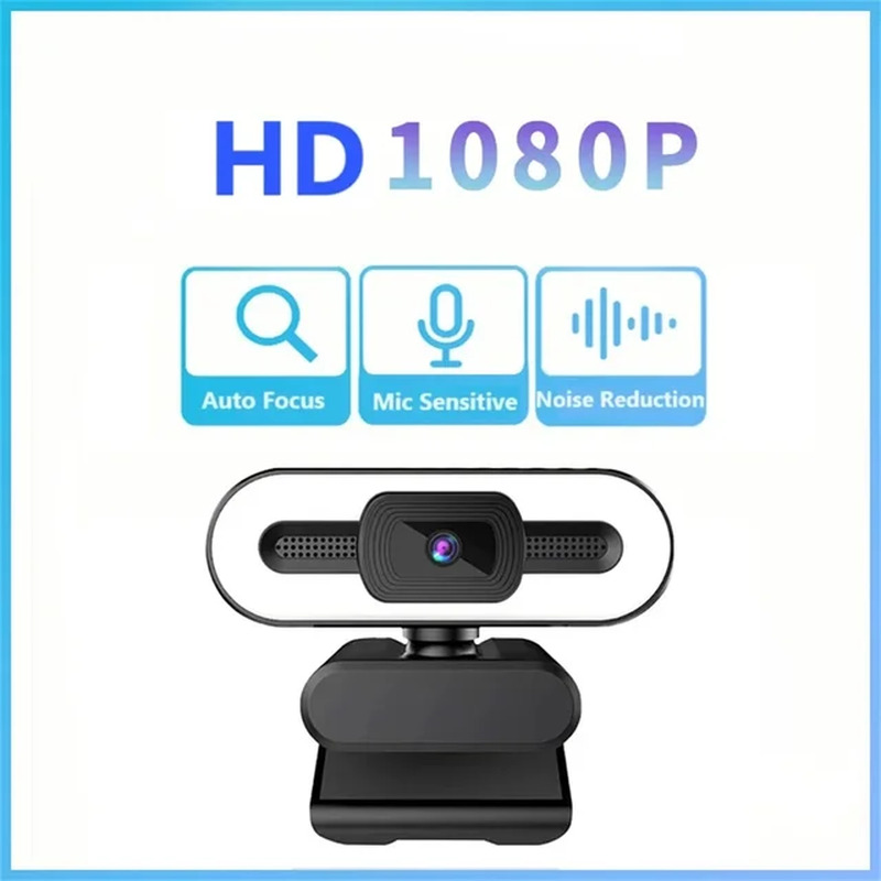 Full HD 1080P 2K 4K Webcam Auto Focus Live Streaming with Microphone