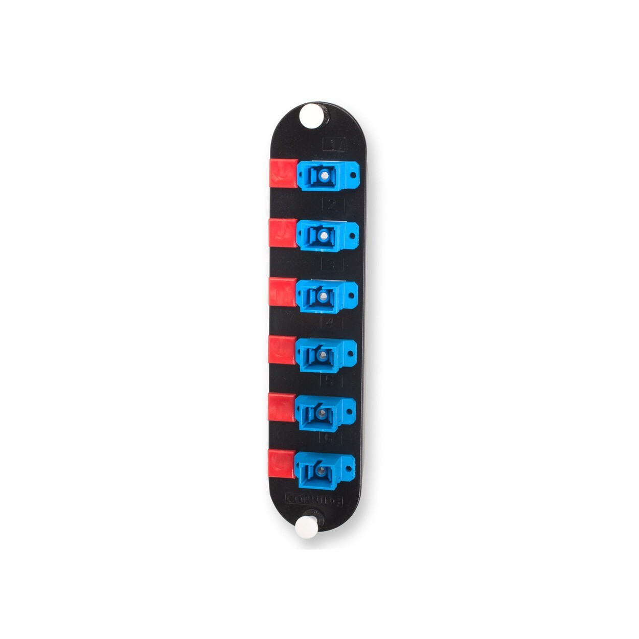 Corning CCH-CP06-3C Simplex 6 Fiber SC Adapter CCH Panel Single-mode (OS2)