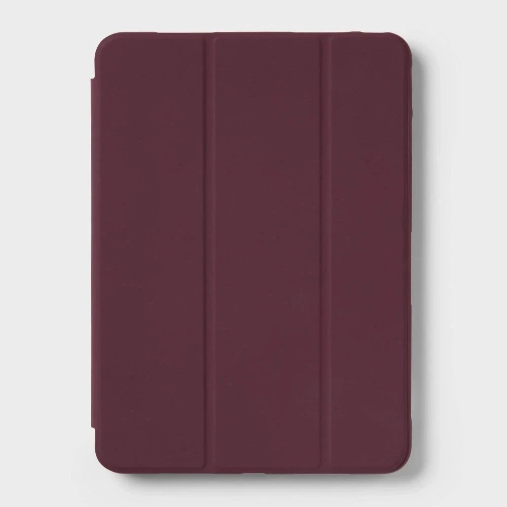 iPad Pro 11-inch (2024, 5th Generation) Puffy Case - heyday Dark Cherry: Flexibl