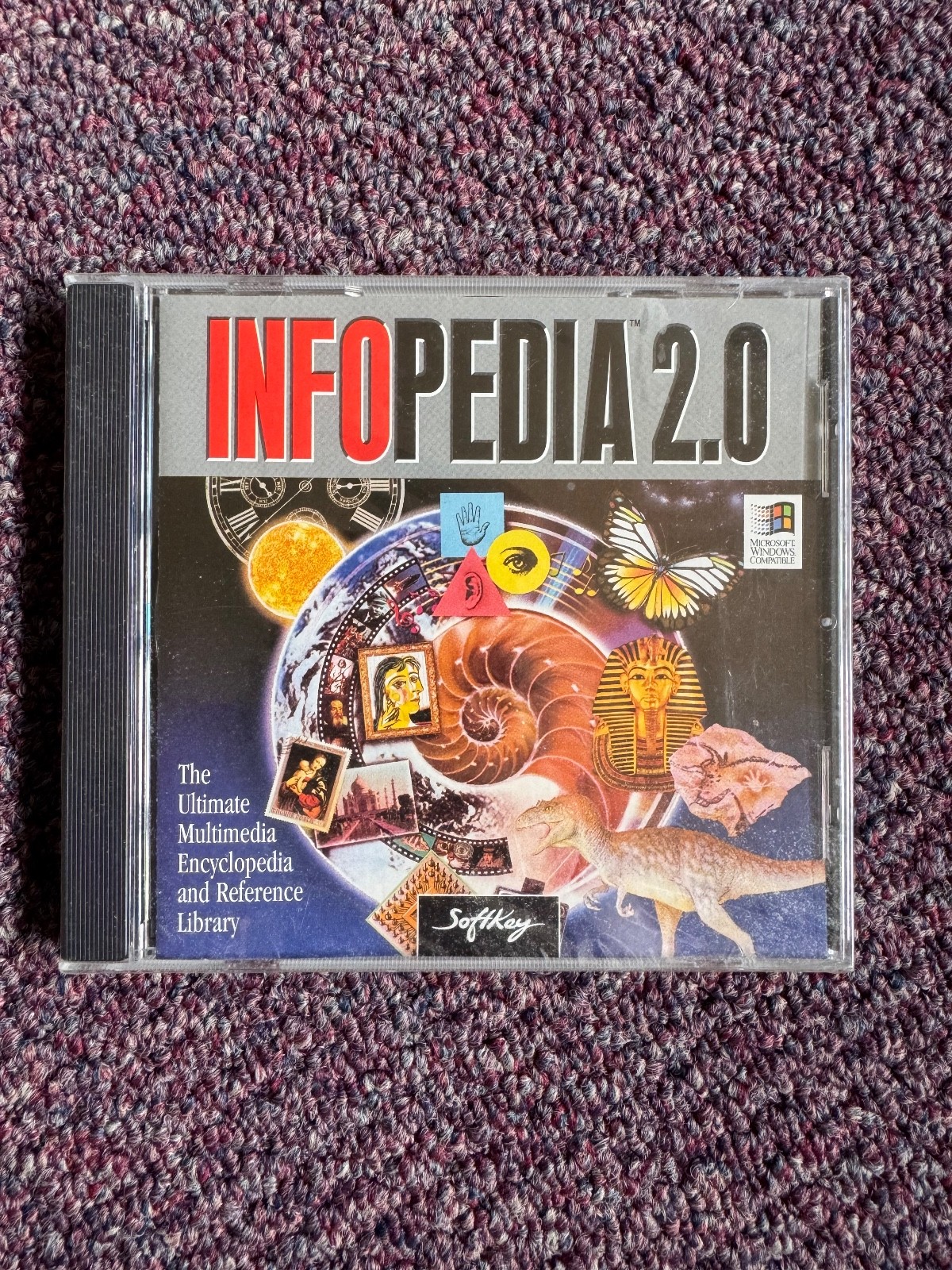 Infopedia 2.0 (CD-ROM) PC Software (Windows 95)