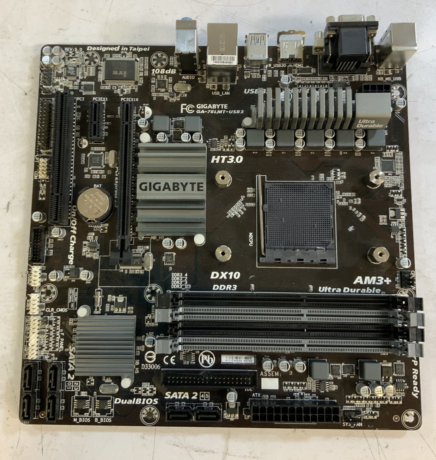 Gigabyte GA-78-LMT-USB3 Motherboard NS L4D