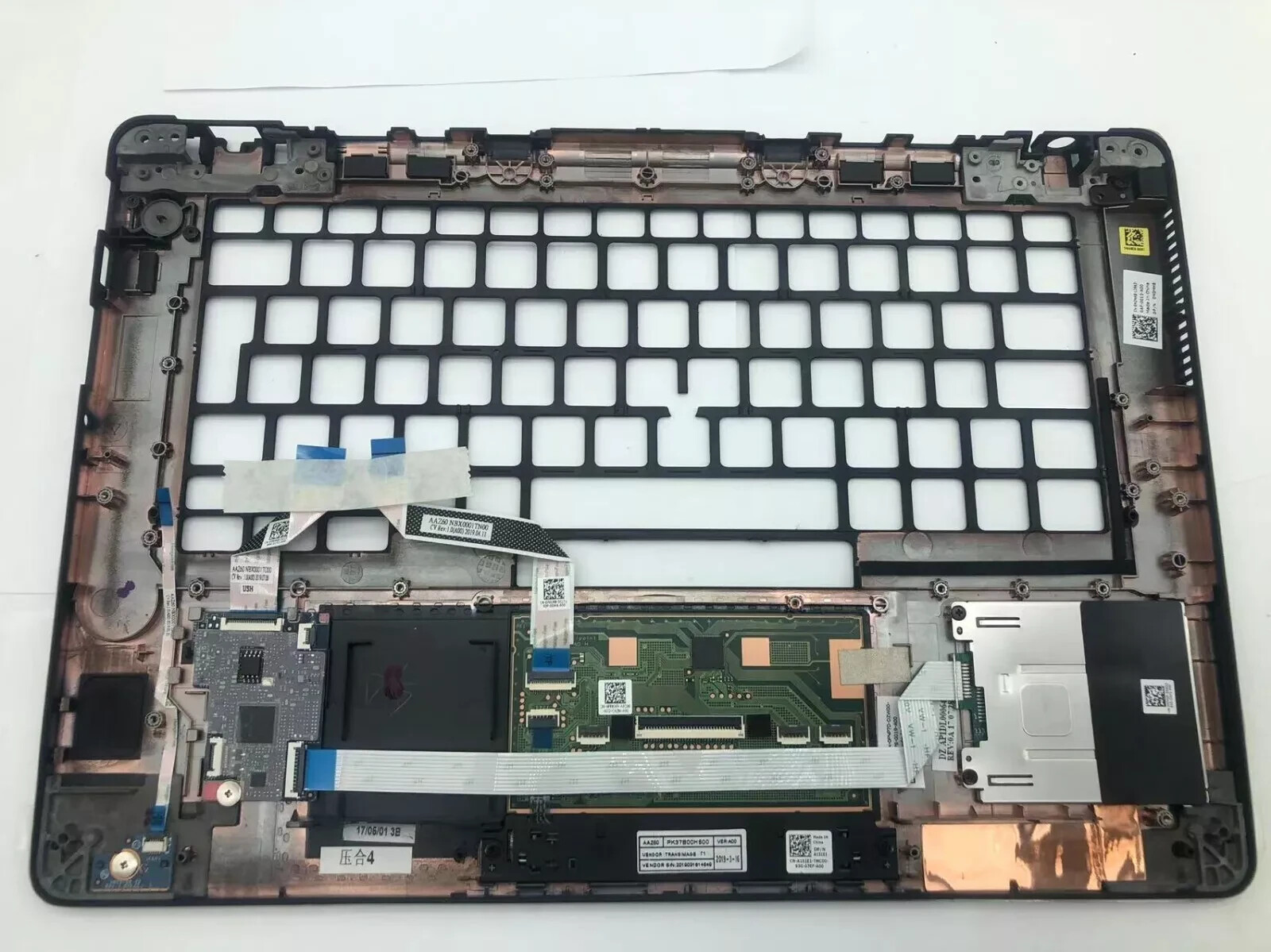 NEW GENUINE Dell Latitude E7470 Palmrest TOUCH PAD top case cover  M2MH8