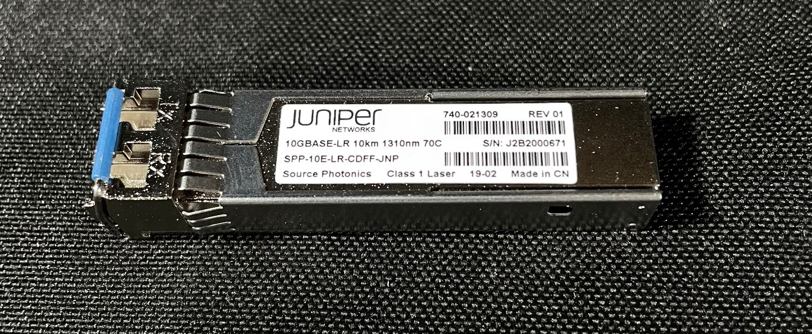 SPP-10E-LR-CDFF-JNP Juniper 10GBASE-LR SFP+ 1310NM 10KM Transceiver / 740-021309