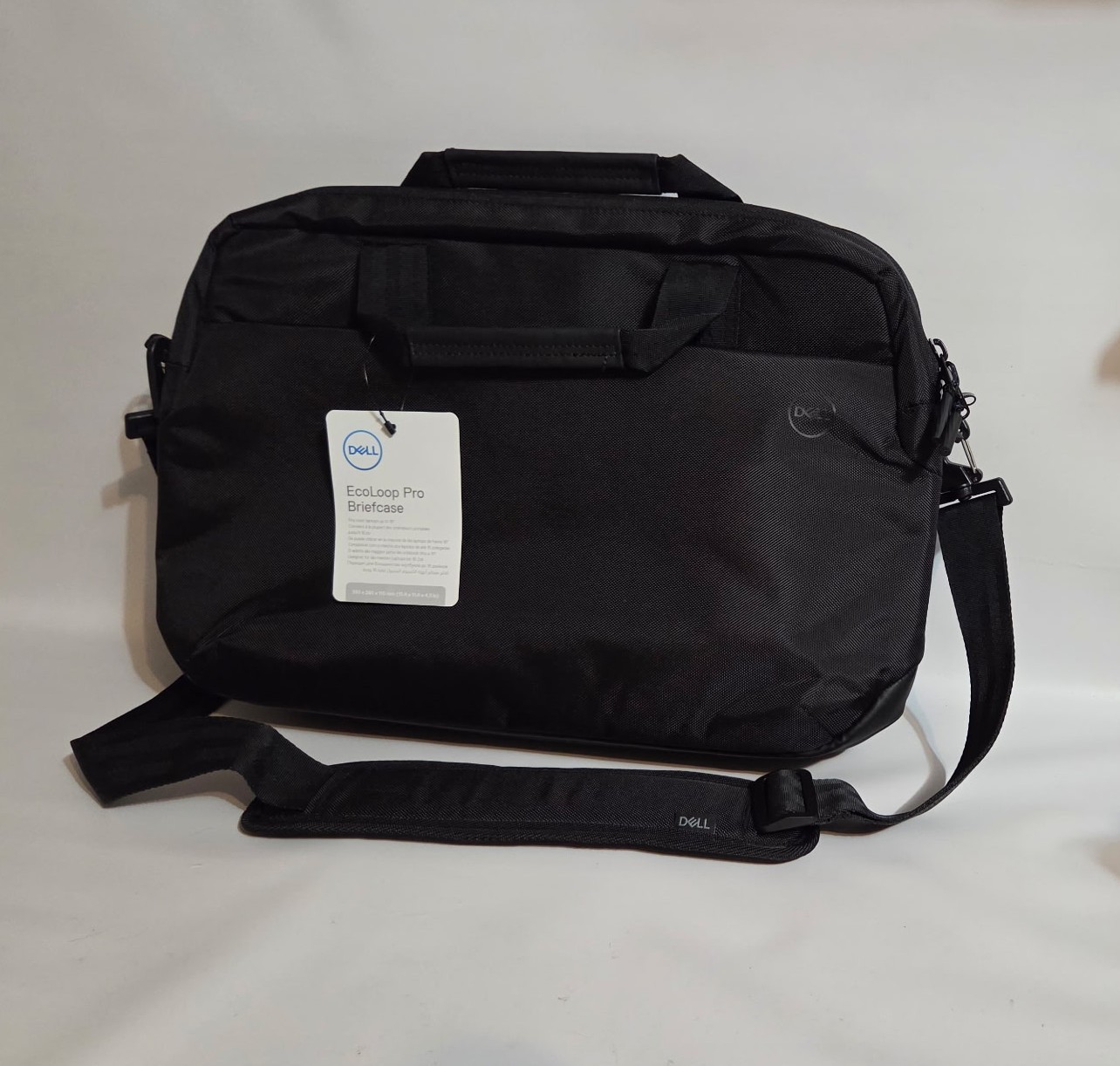 New With Tags Dell EcoLoop Pro Briefcase CC5623-Fits 15.6" to 16" Laptops Black