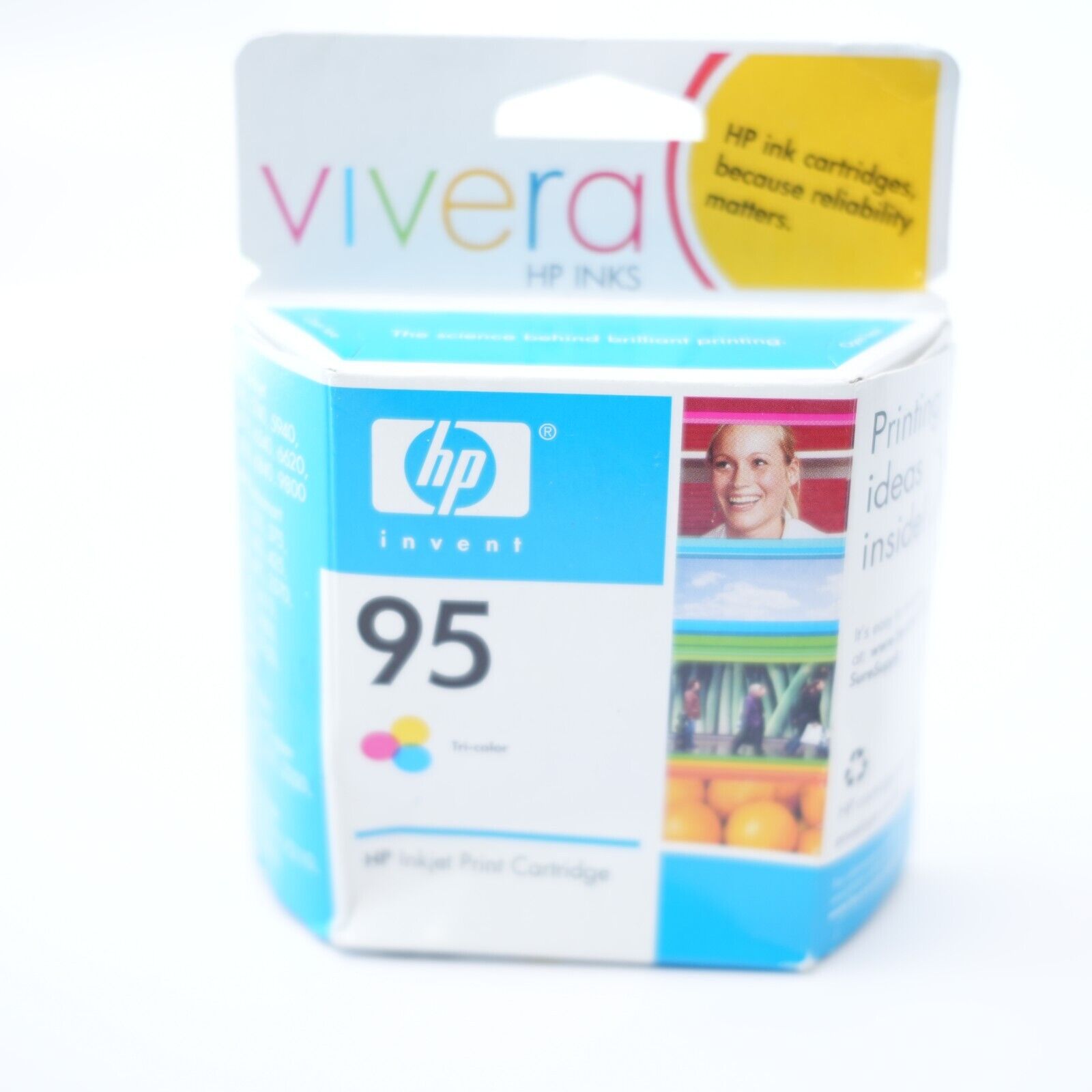 New Genuine HP 95 Tri-Color Ink Cartridge Expired 2007
