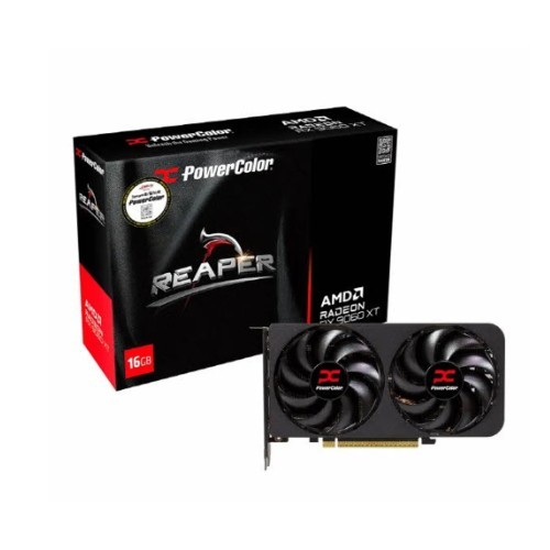 PowerColor Radeon RX 9060 XT REAPER D6 16GB Graphics Card