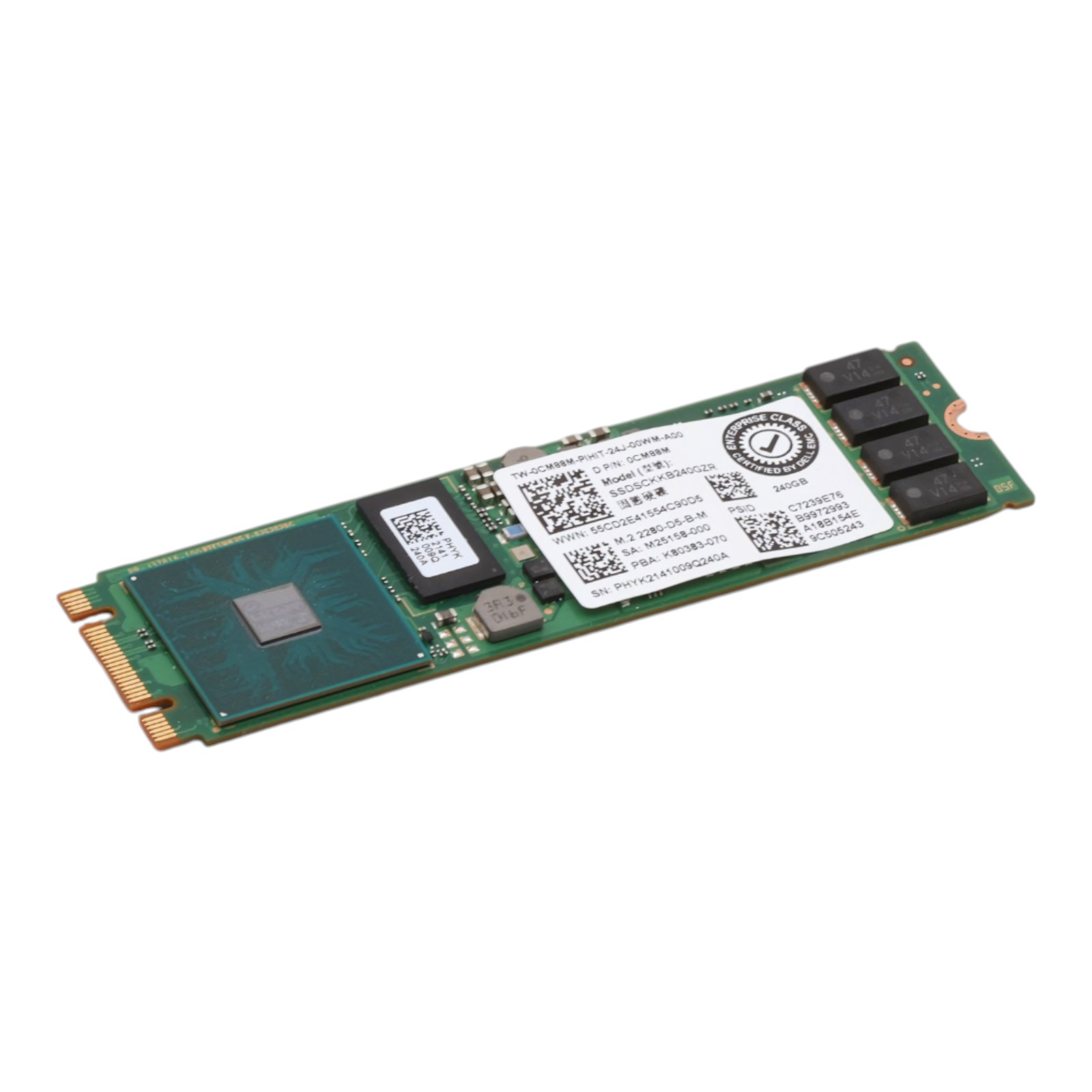 Dell Intel D3-S4520 0CM88M SSDSCKKB240GZR 240GB M.2 SATA