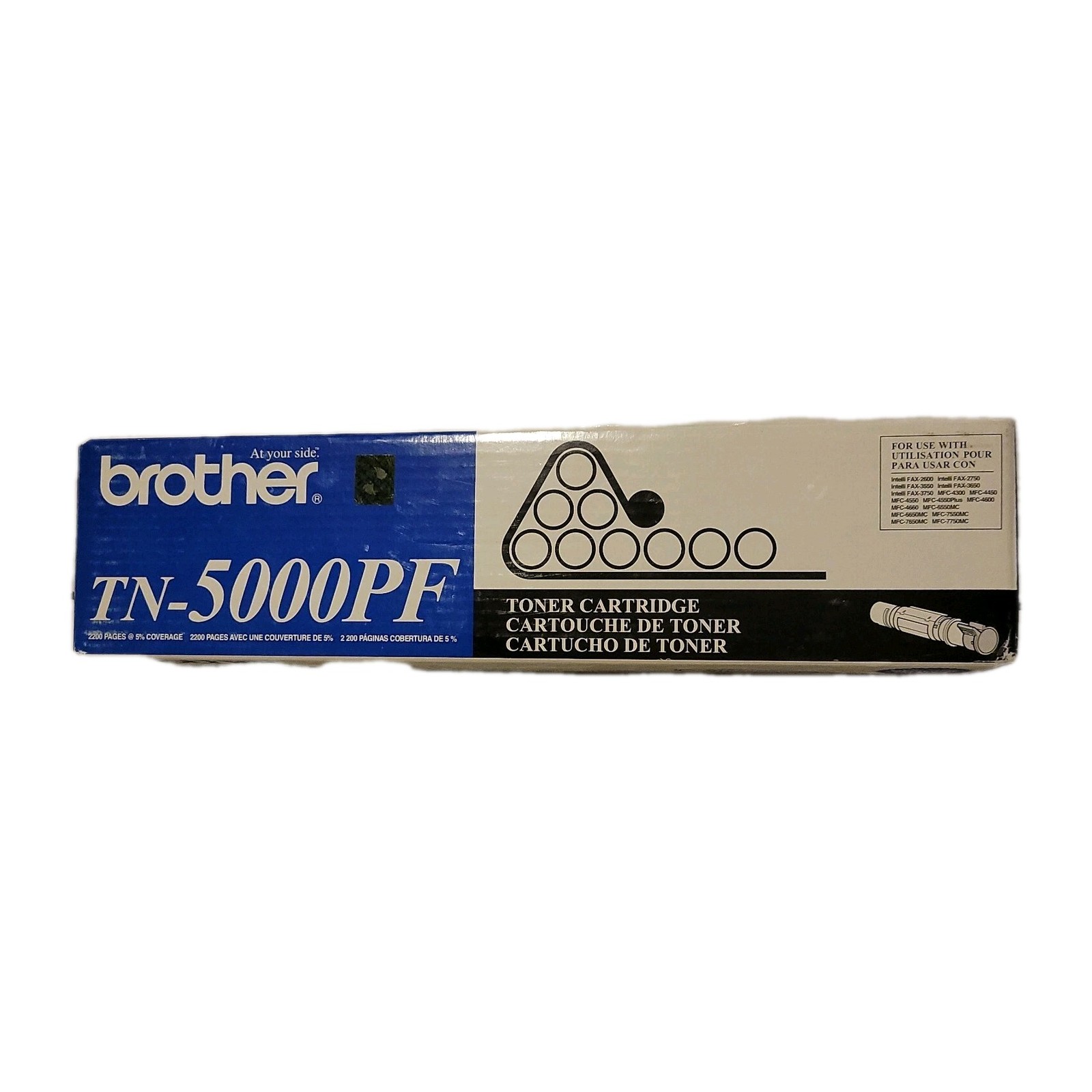 Genuine Brother TN-5000PF Toner Cartridge NEW Sealed Printing Toner