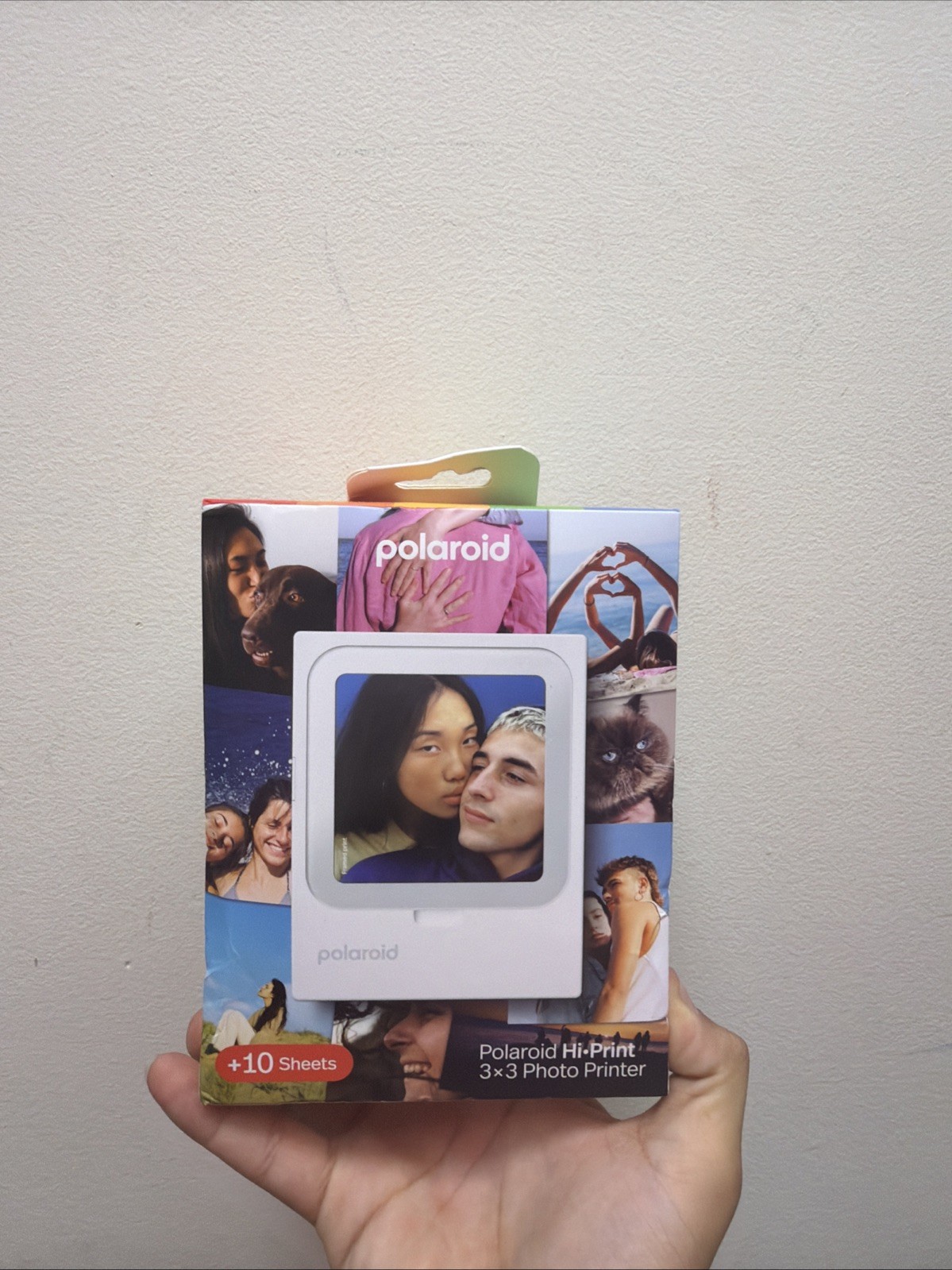 Polaroid Hi-Print 3x3 Photo Printer w/ 10 Sheets Paper Bundle New Sealed