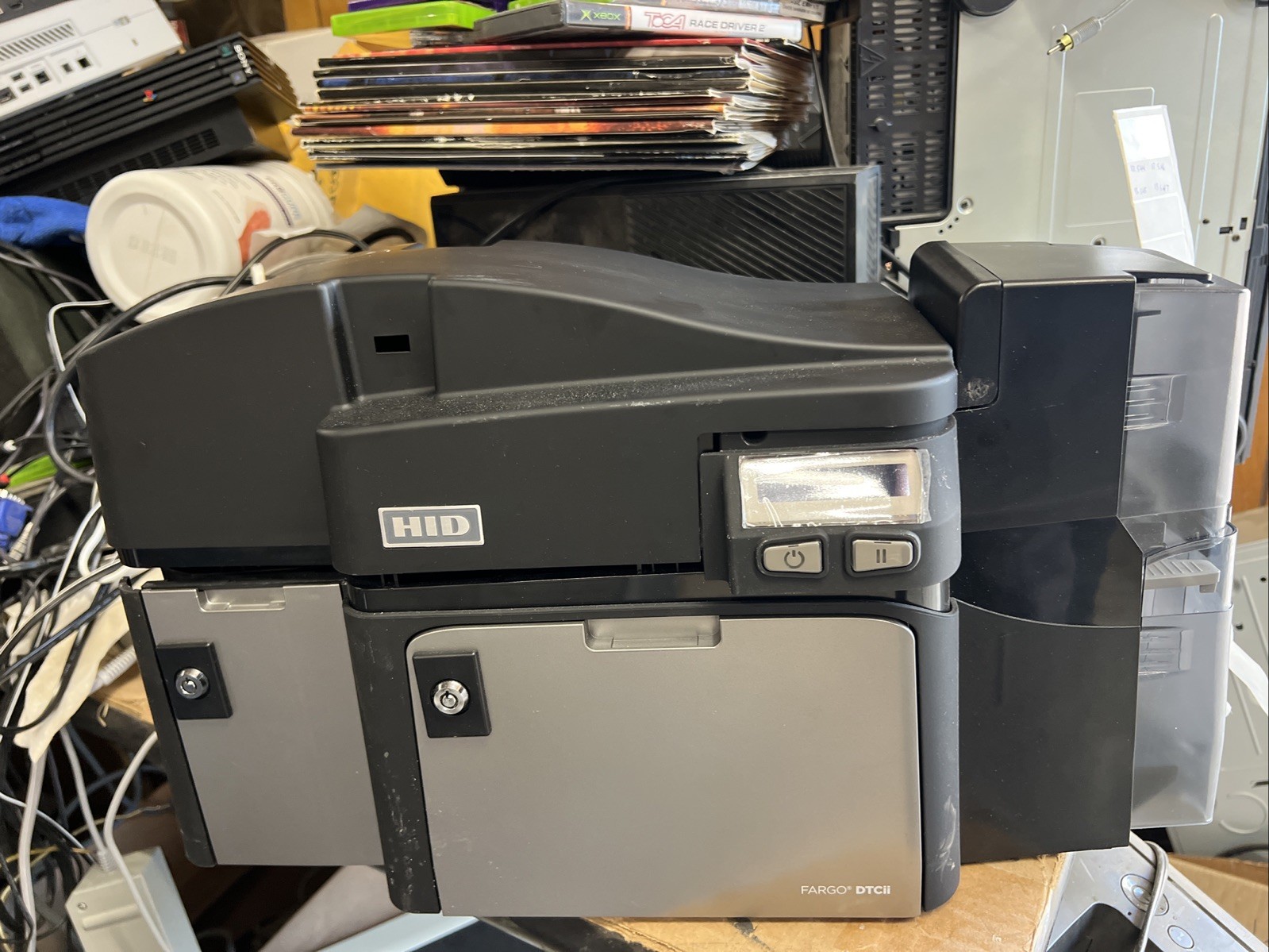 FARGO DTC DTCII CARD PRINTER Untested AS IS