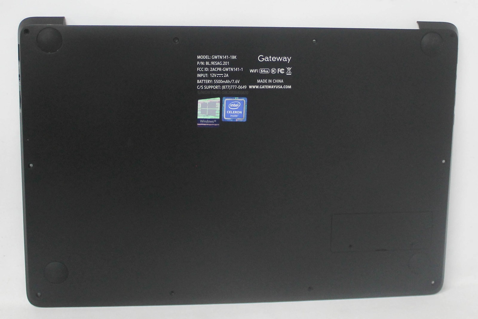 GWTN141-1BK-BASECOVER GATEWAY BOTTOM BASE COVER BLACK 30PINS GWTN141-1BK GRADE A