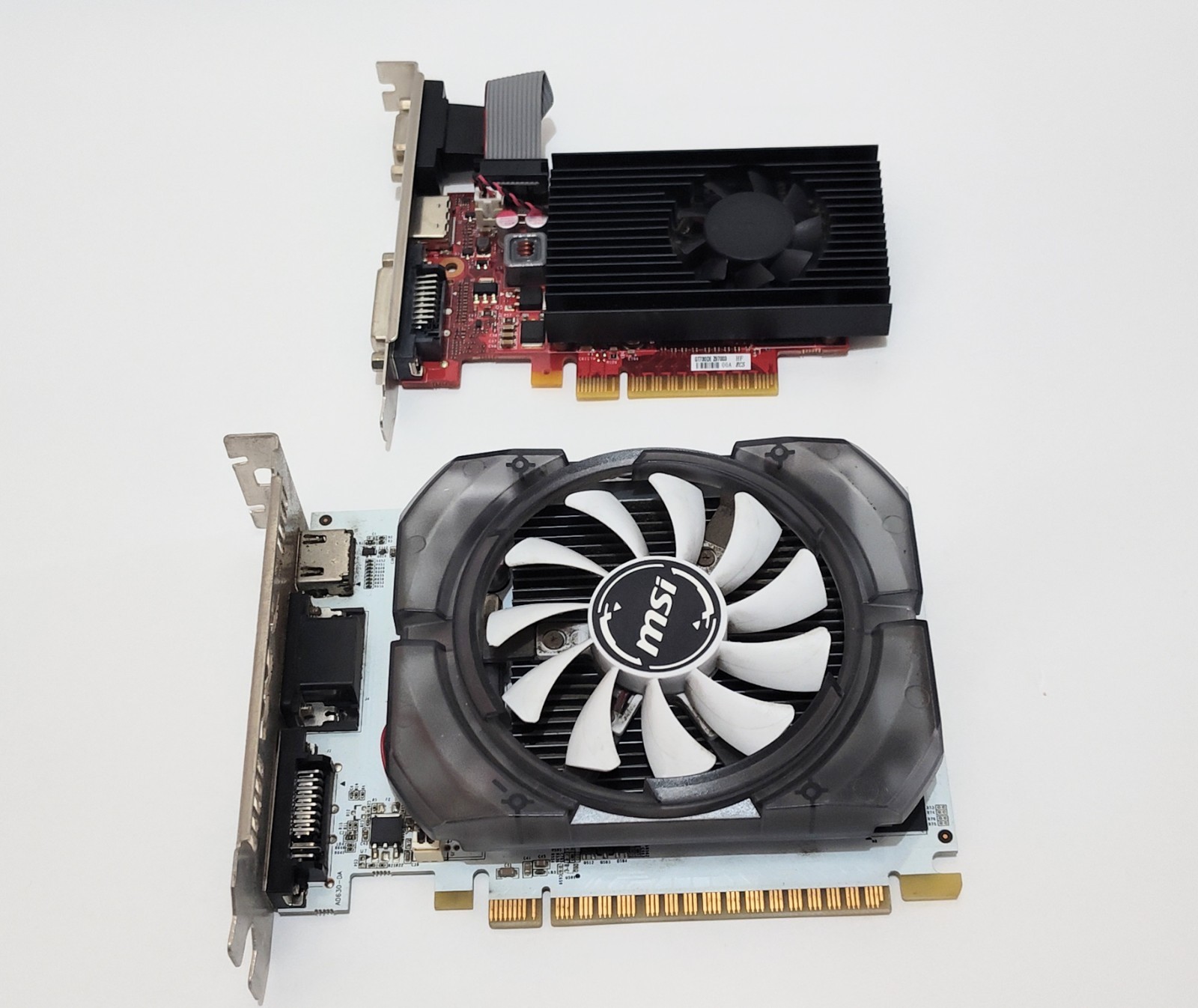 Lot 2 Nvidia GeForce GT 730 2GB DDR3 PC Video Graphics Card GPU MSI And DELL OEM