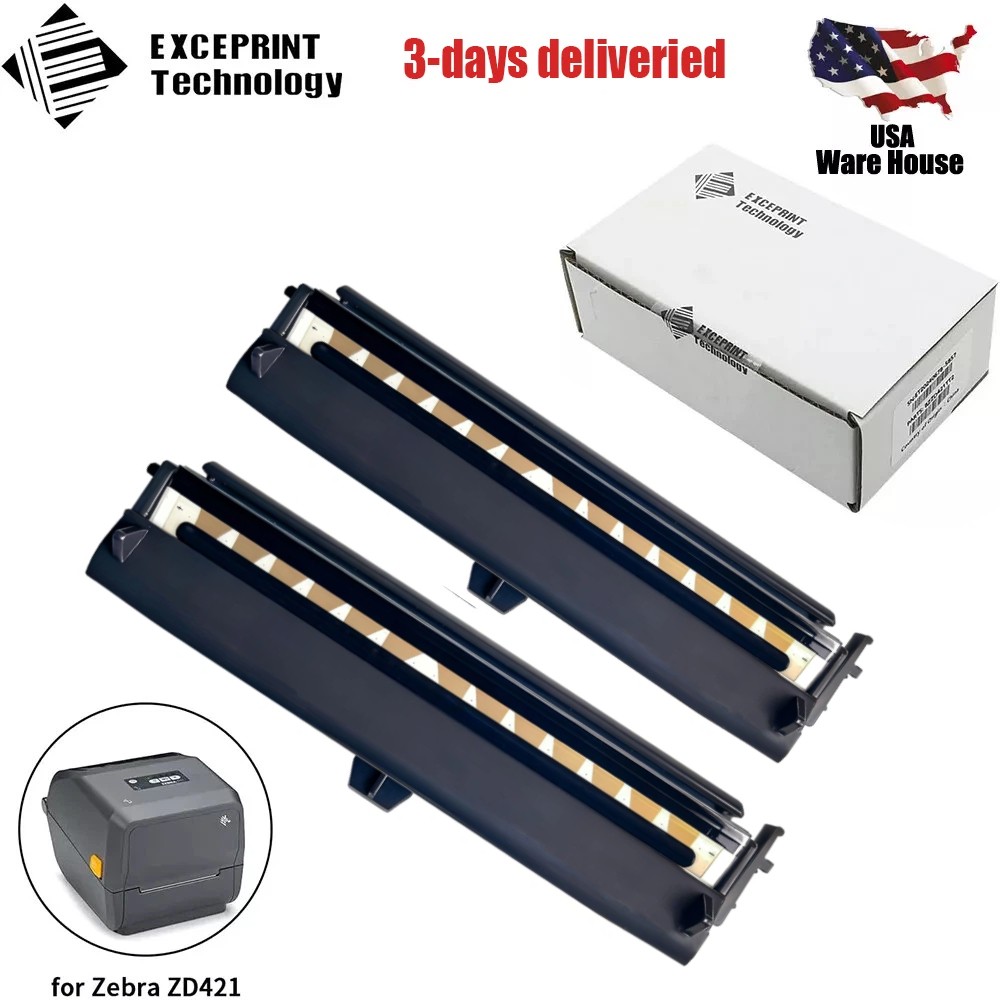 ✅ 2pcs P1112640-218 203dpi Printhead for Zebra ZD421T ZD421T Printer USA ✅