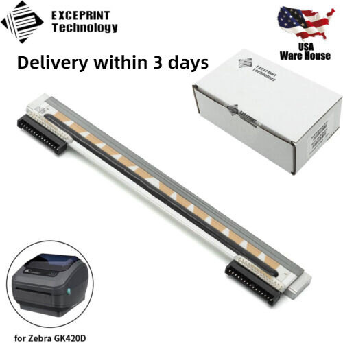 ✅ US Printhead for Zebra GK420D GX420 ZP450 ZP500 Printer 203dpi 105934-037 ✅