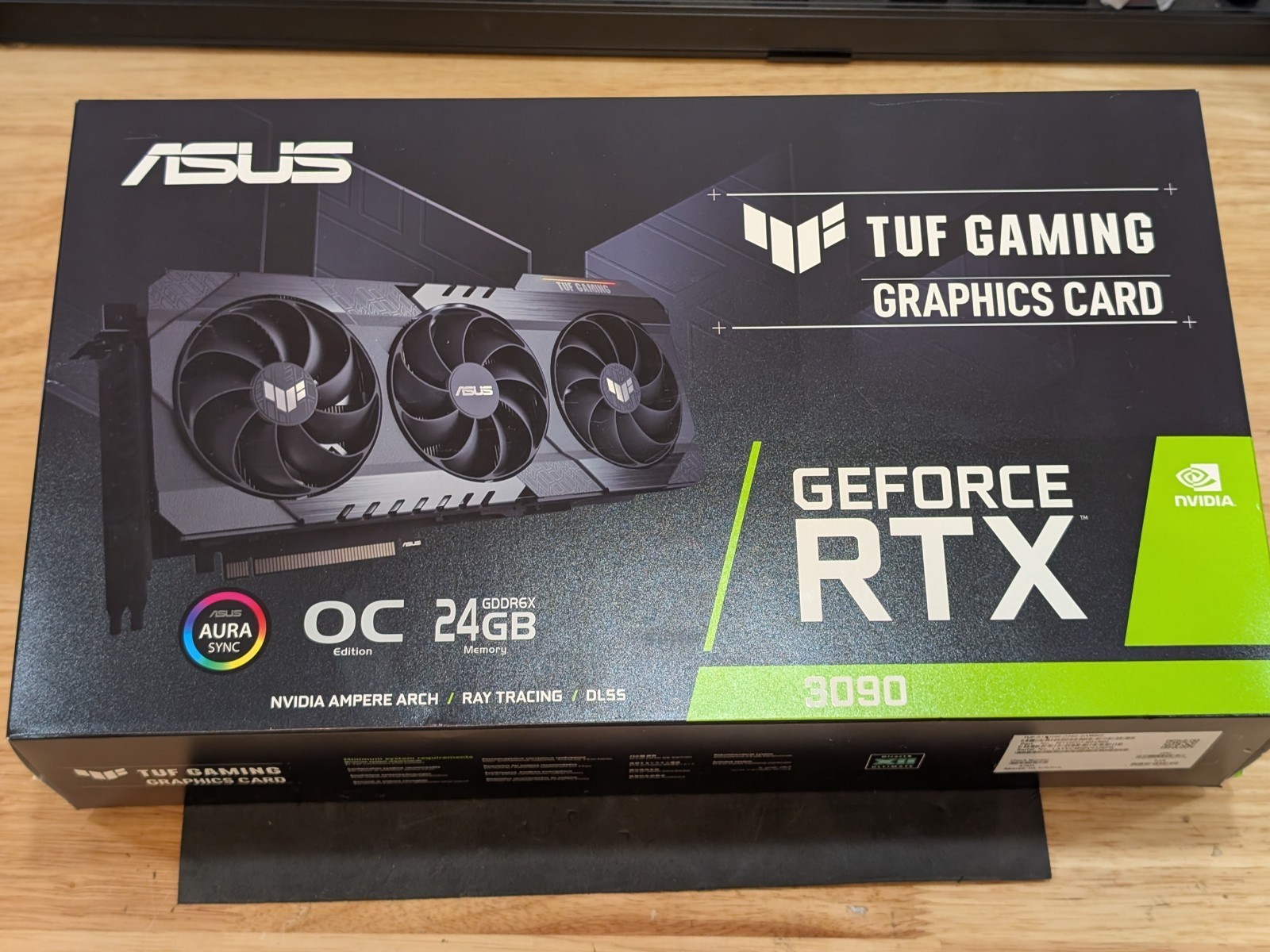 ASUS TUF Gaming GeForce RTX 3090 OC 24GB GDDR6X TUF-RTX3090-O24G-GAMING