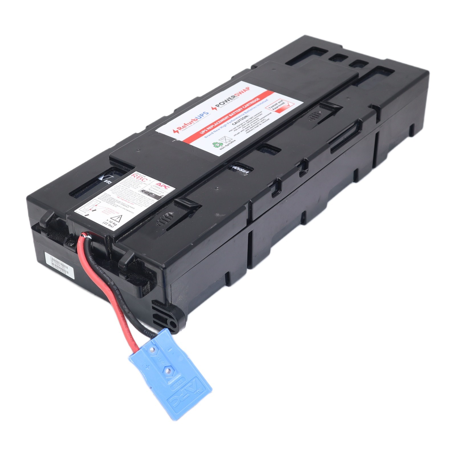 APC RBC115 0M-9989 Battery Cartridge With New Batteries - HotSwap Ready