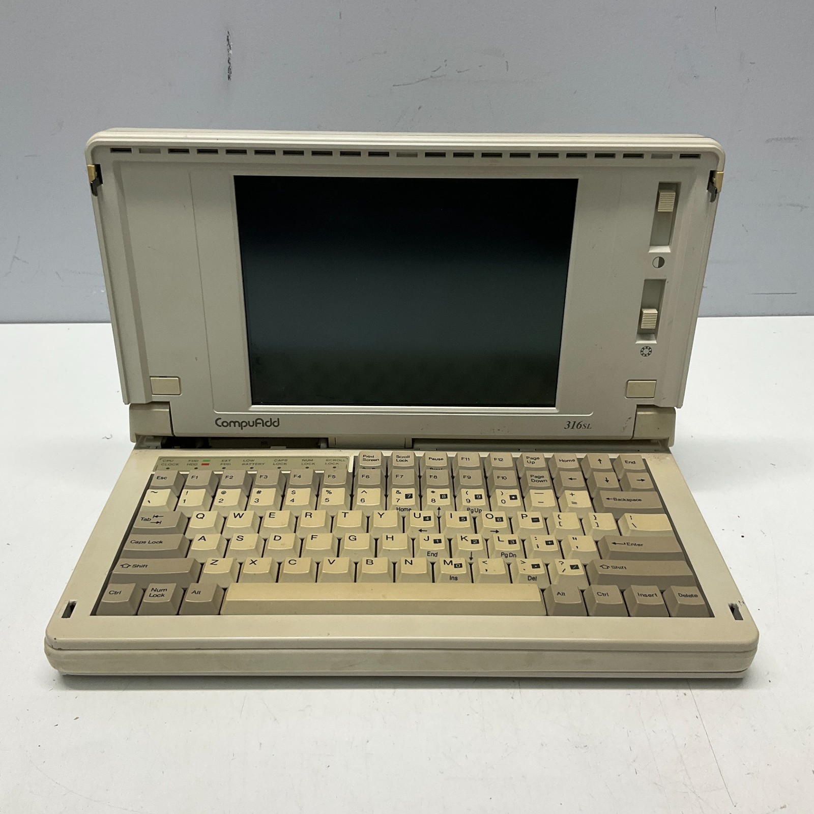 Vintage CompuAdd 316SL Laptop UNTESTED 62201 A918CA001
