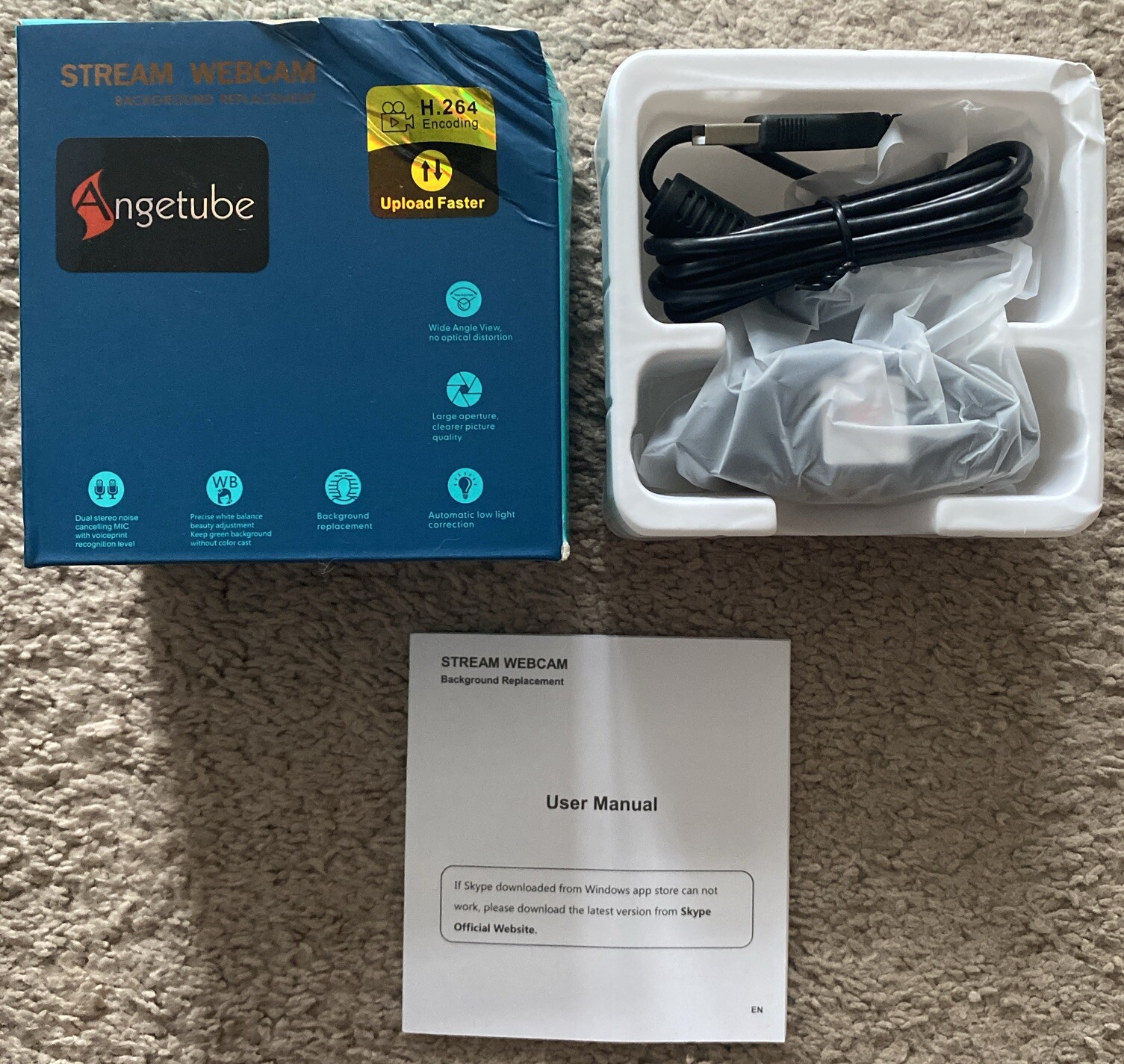 Angetube Webcam