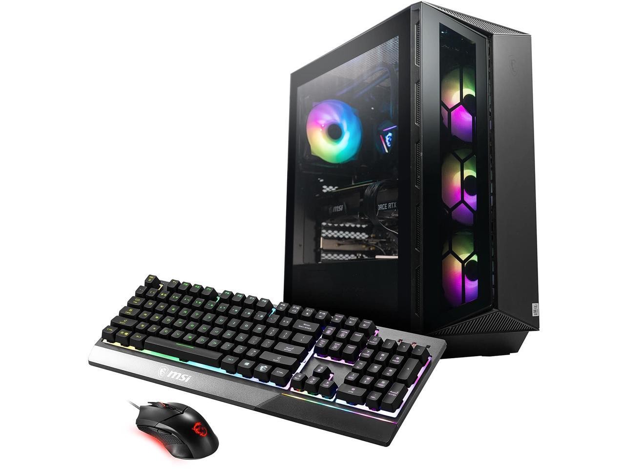 MSI Gaming Desktop Aegis RS 10TH-406US Intel Core i7 10th Gen 10700F (2.90GHz) 1