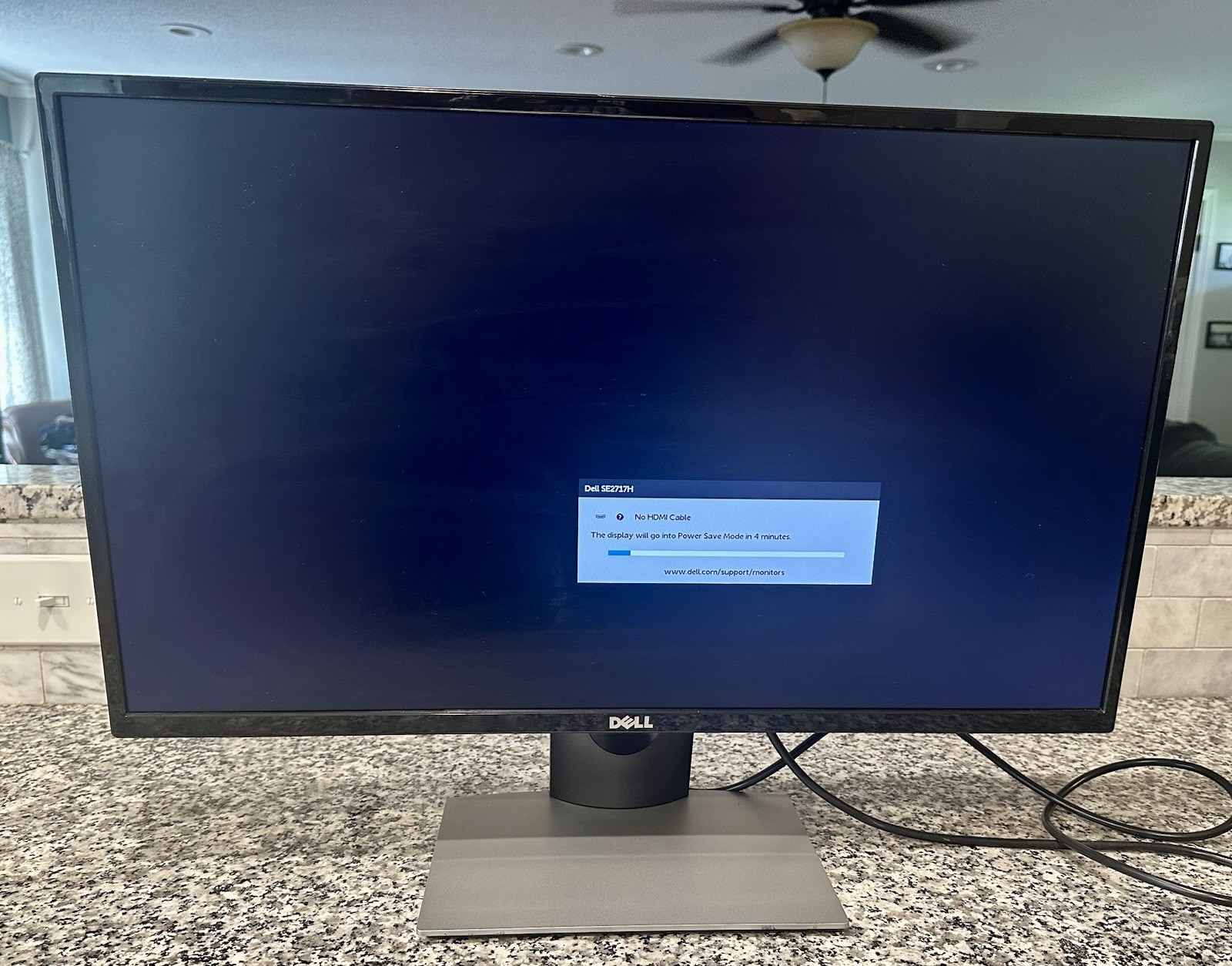 Dell SE2717HR 27 Inch Full HD 1080p IPS Monitor 75Hz HDMI VGA Tested 2017