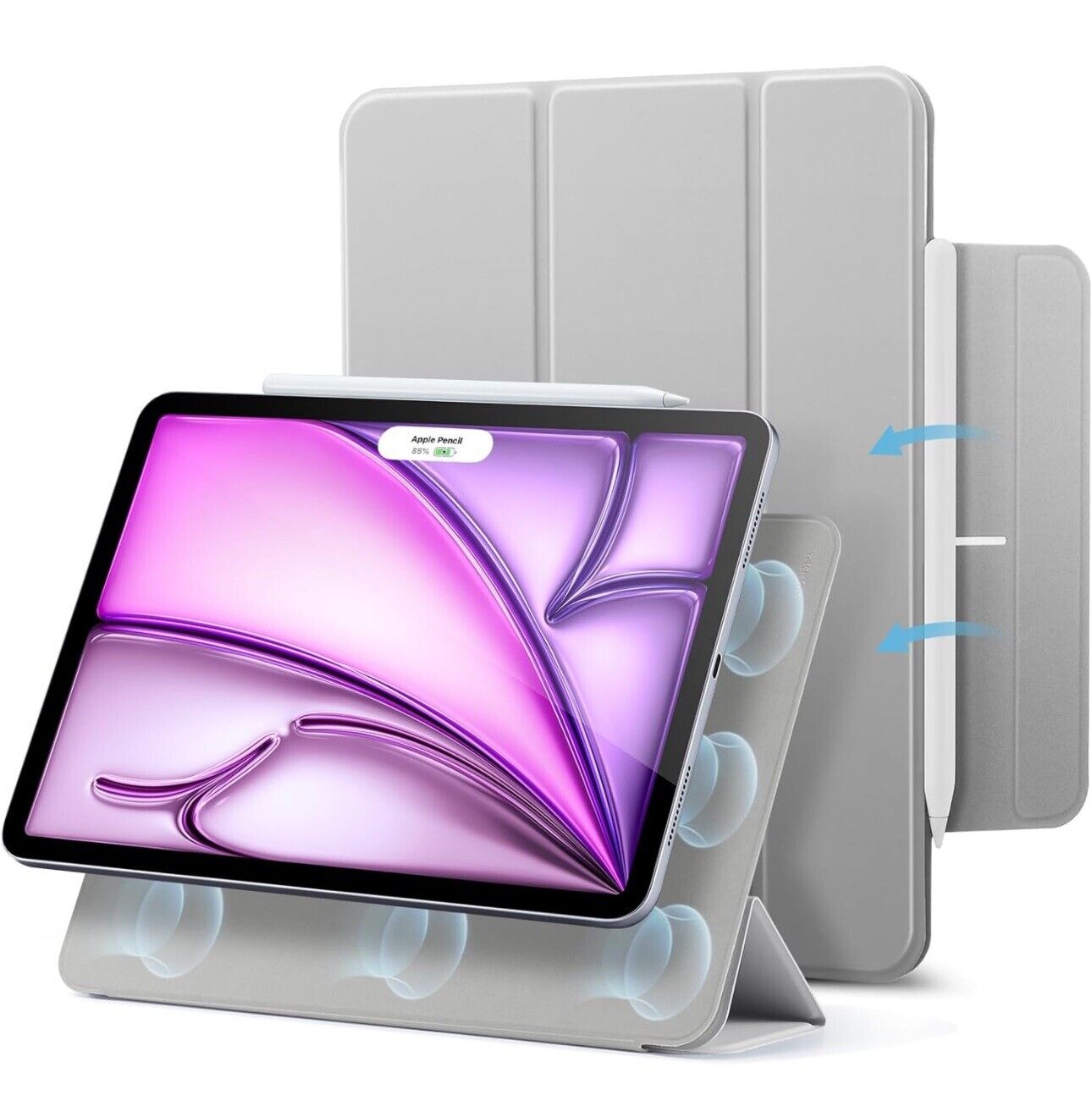 ESR for iPad Air 13 Inch Case M2(2024), iPad Pro 12.9 Case