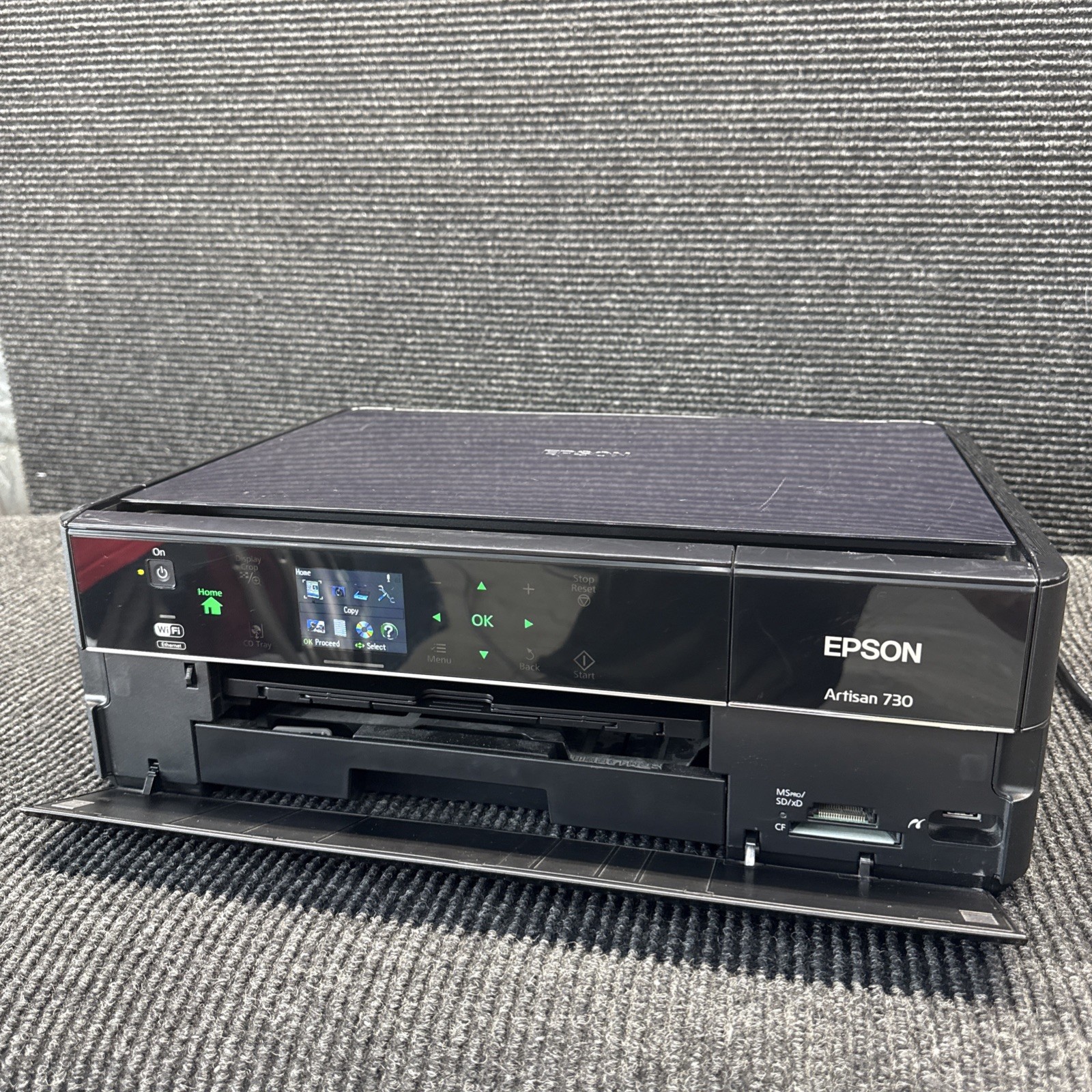 Epson - Artisan 730 Network-Ready Wireless All-in-One Printer Copy Tested