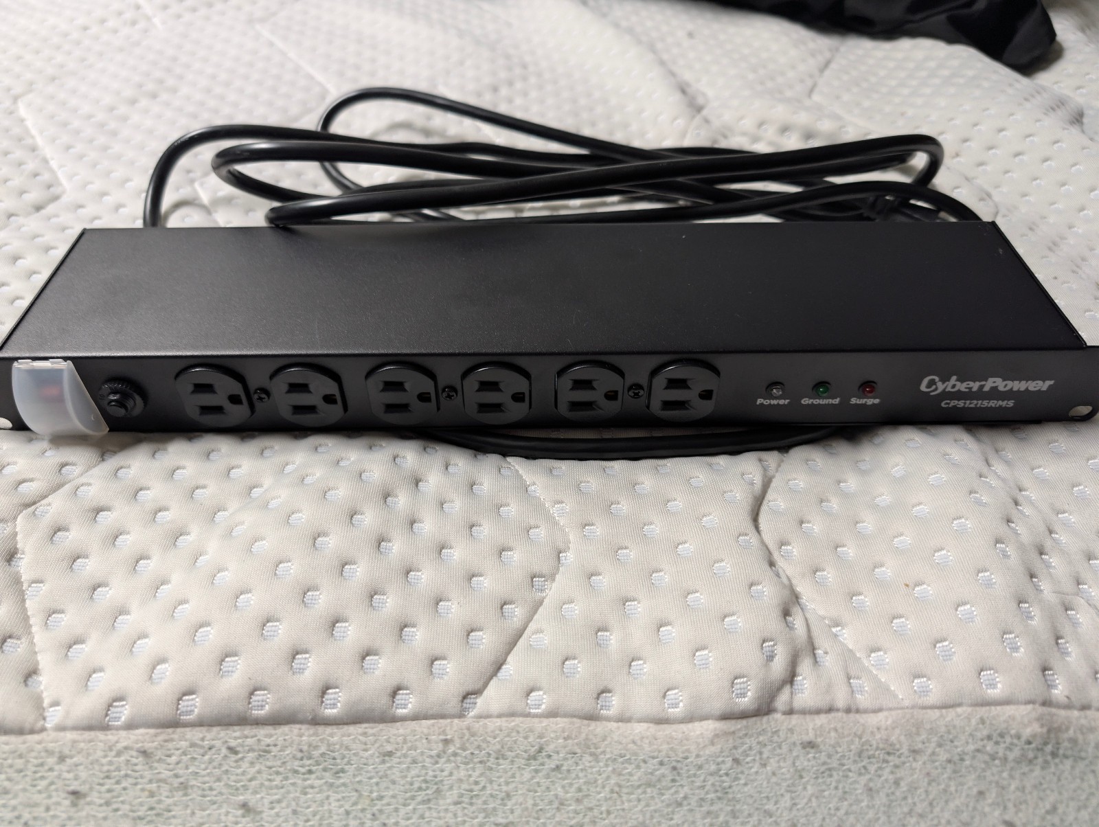 CyberPower CPS1215RMS Power Strip Surge Protector - Barely Used, Mint