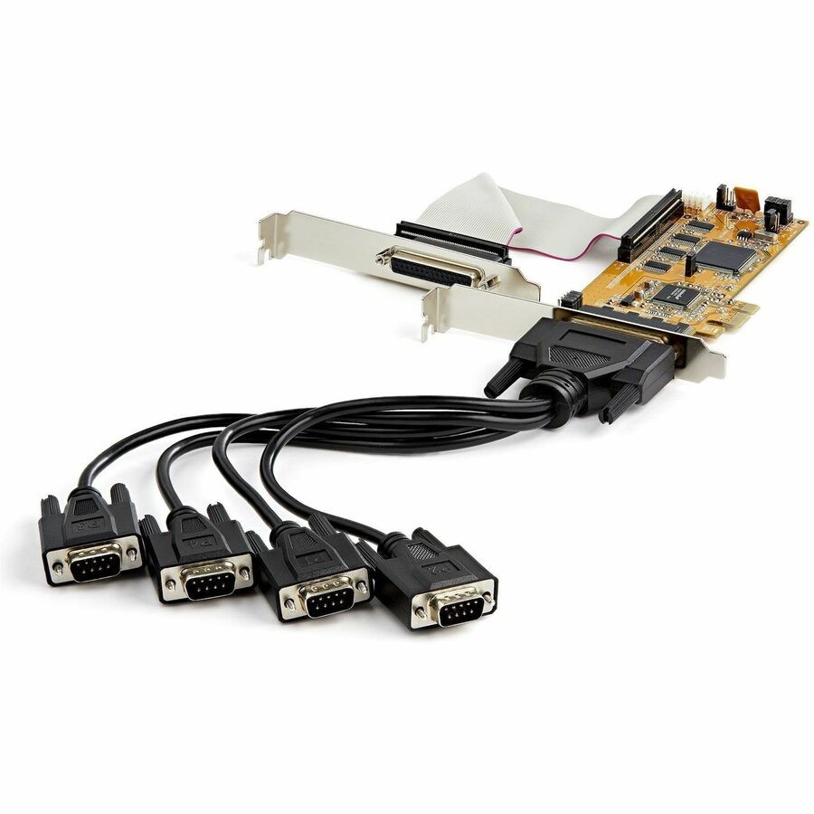 StarTech 8-Port PCI Express RS232 Serial Adapter Card, PCIe to DB9 Controller