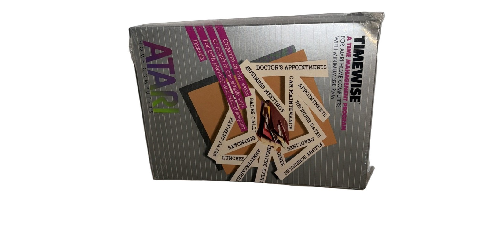 ATARI Timewise Software Program Vintage Computing (116)