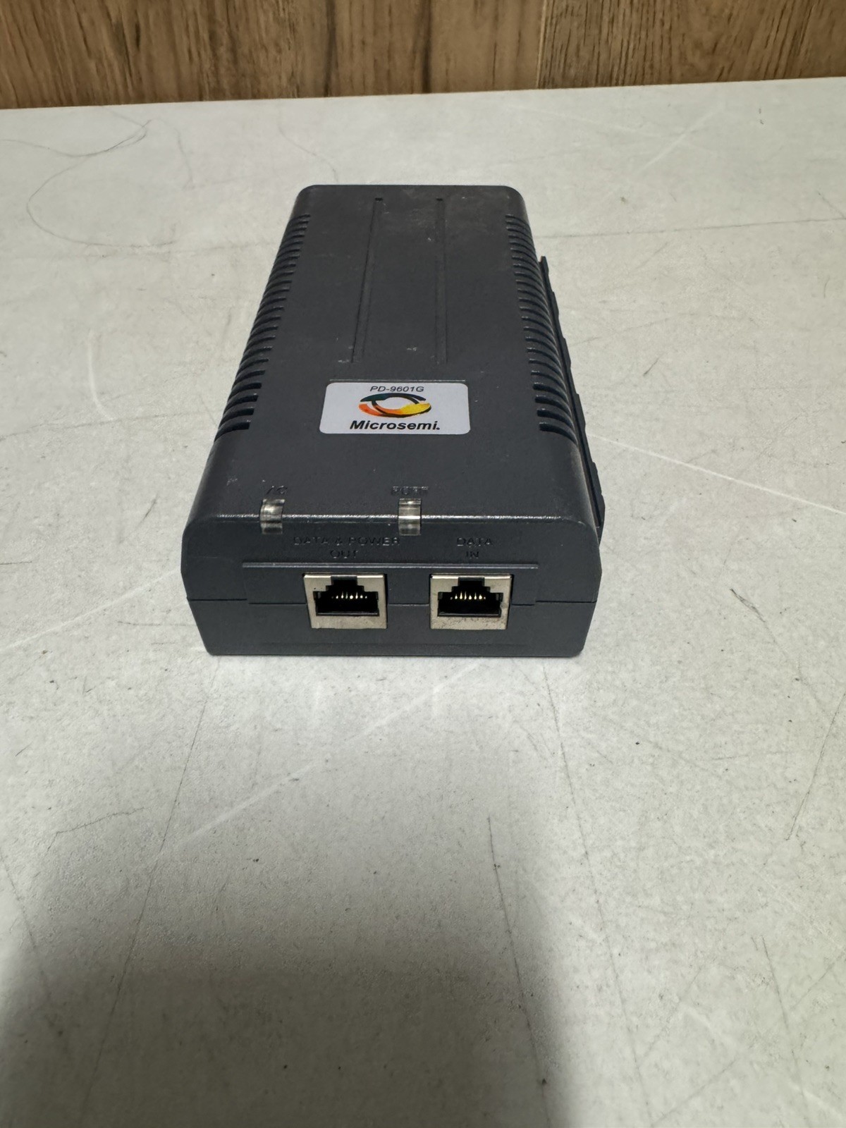 Microsemi PD-9601G/AC PowerDsine PoE Gigabit Injector 95W 1-Port Ethernet
