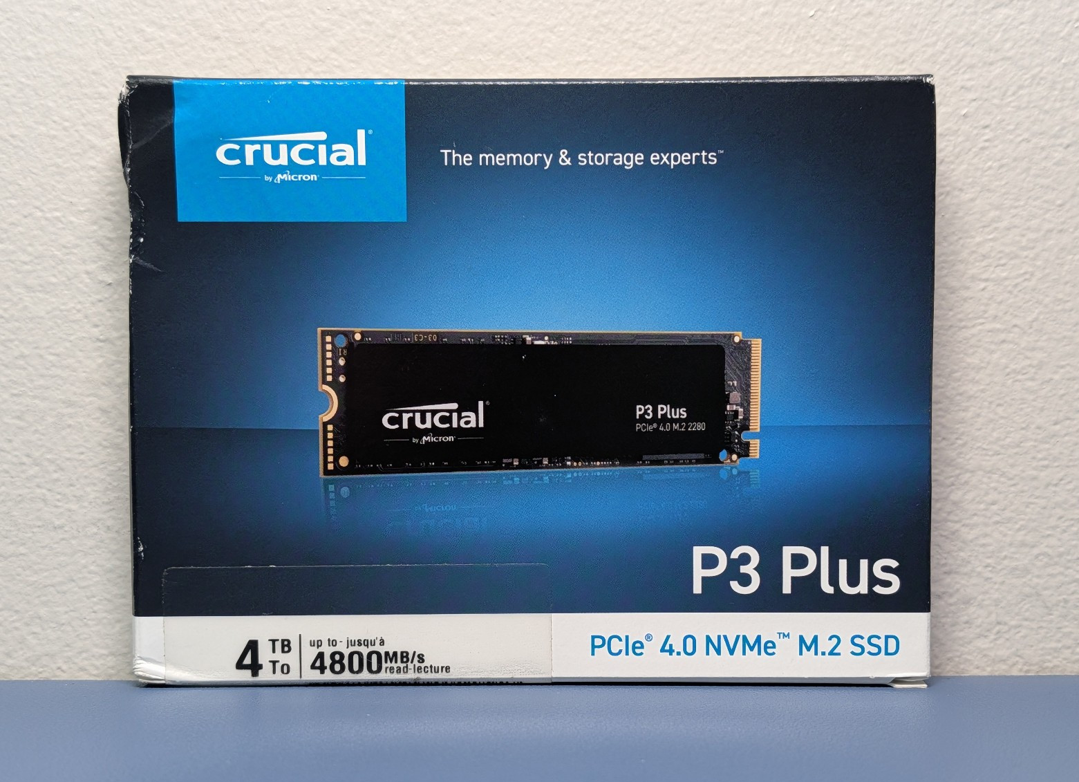 Crucial P3 Plus PCIe 4.0 NVMe 2280 M.2 Internal SSD 4TB 508-500006a NEW SEALED