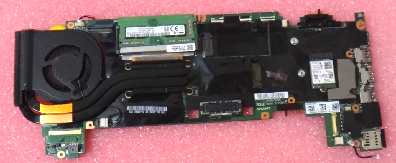 Genuine Lenovo Thinkpad T470s intel i5-6300U 4G RAM motherboard 01ER312