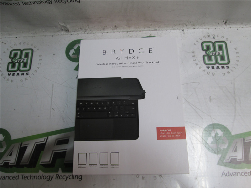 Brydge BRY4022 Air MAX Plus Wireless Keyboard Case w Trackpad for iPad Pro Air