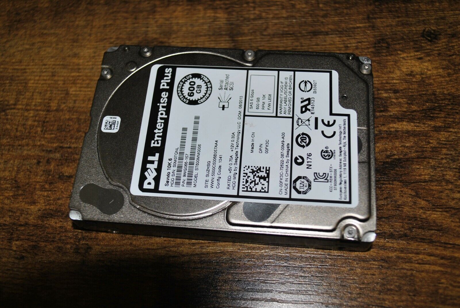 Dell EqualLogic 600GB 10K 2.5