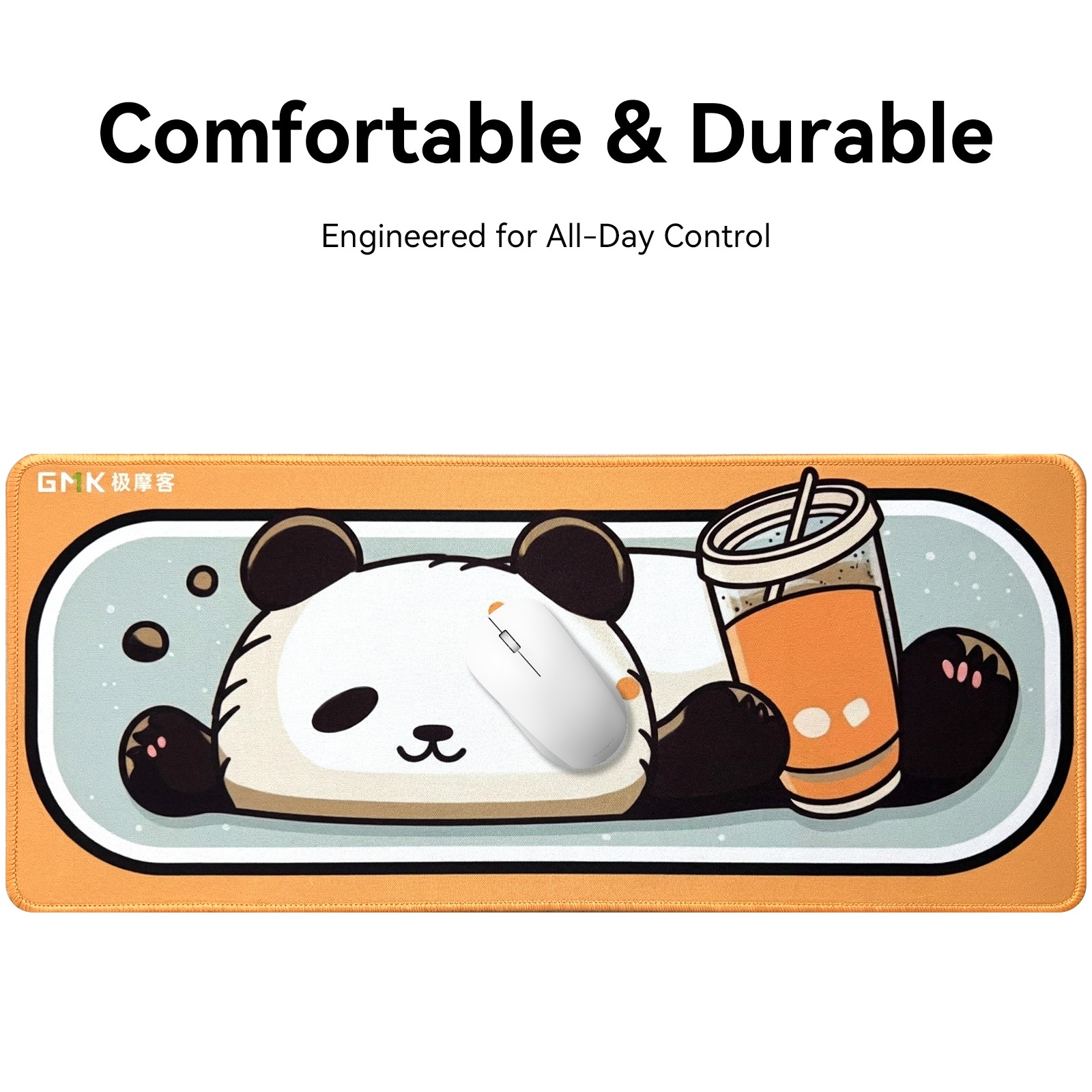 Large Mouse Pad Desk Mat Waterproof Non-Slip Office Mat Smooth Surface Rubber