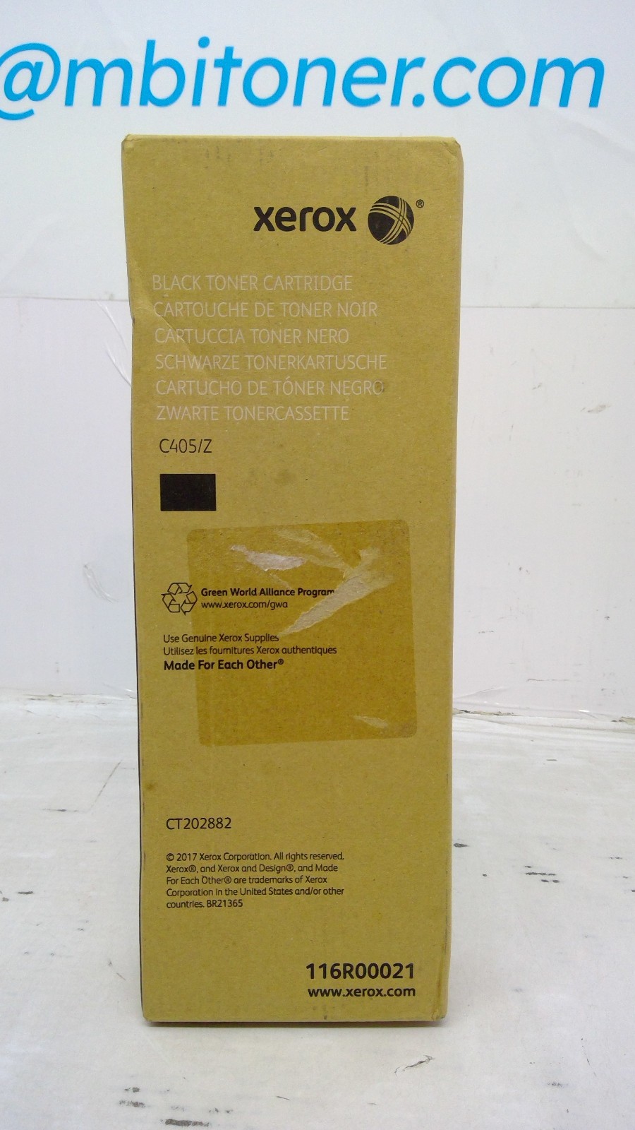 Genuine Xerox C405/Z Black Toner Cartridge 116R00021 116R21
